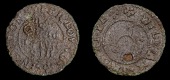 Sutton-cum-Lound, William Spur, Halfpenny, 1.34g/2h (PMP 132; N –; D 116A). Excavated state and has been plugged,...
