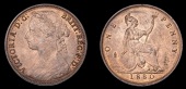 Victoria (1837-1901), Penny, 1880, dies Mk (Gouby A; Bamford 106; F 99; BMC 1717; S 3954). Extremely fine with...