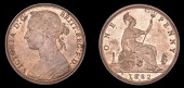 Victoria (1837-1901), Penny, 1882h, dies Rr (Gouby N; Bamford 118; F 115; BMC 1729; S 3955). Some slight spotting,...