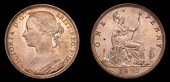 Victoria (1837-1901), Penny, 1892, dies Rr, narrow date (Gouby Aa; Bamford 137; F 134; BMC 1746; S 3954). Two carbon...