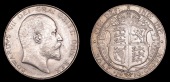 Edward VII (1901-1910), Halfcrown, 1910 (ESC 3576; S 3980). Good extremely fine, scarce	£200-300