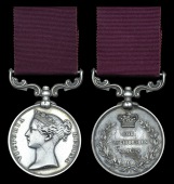 Army Meritorious Service Medal, V.R. (Band Mr. P. Waters. 24th Foot.) nearly extremely fine 	 £340-400
