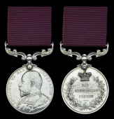 Army Meritorious Service Medal, E.VII.R. (Serjt: J. Nolan. 23rd Foot.) good very fine 	 £200-260