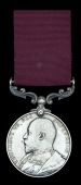 Army Long Service & Good Conduct, E.VII.R. (709 Q.M. Serjt. E. Holloway, Rl. Welsh Fus.), very fine	 £60-80