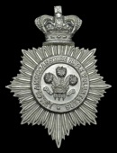 Glamorgan Rifle Volunteer Corps 13th (Llandaff) Company Pouch Belt Plate, a fine quality two part example in white...