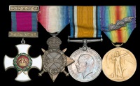 An outstanding Great War ‘River Tigris’ operations D.S.O. group of four awarded to Lieutenant-Commander Mark...