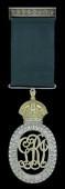 Colonial Auxiliary Forces Officers’ Decoration, G.V.R., reverse inscribed ‘Hon-Major, H. M. Pattillo 75th...