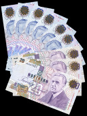 BRITISH BANKNOTES, Northern Bank Ltd: Northern Ireland, Twenty Pounds (9), 24 February 1997, CB prefix, 1 September...