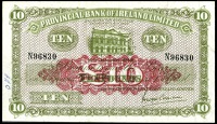 BRITISH BANKNOTES, Provincial Bank of Ireland Ltd: Northern Ireland, Ten Pounds, 10 January 1948, N 96830, signature...