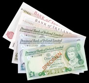 BRITISH BANKNOTES, Provincial Bank of Ireland Ltd: Northern Ireland, One, Five and Ten Pounds, all 1 January 1977,...