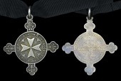The St. John Ambulance Association Re-examination Cross awarded to H.R.H. Princess Christian of Schleswig Holstein,...