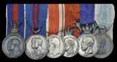 An unattributed Royal Household group of six

Coronation 1902, bronze; Coronation 1911; Russia, Empire, Medal for...