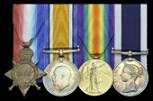 Four: Painter 1st Class W. J. Shannon, H.M. Yacht Osborne, Royal Navy

1914-15 Star (130474 W. J. Shannon. Pte. 1....