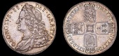 George II (1727-1760), Crown, 1751, edge vicesimo qvarto (ESC 1671; S 3690). Better than extremely fine,...