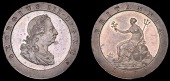 George III (1760-1820), Pre-1816 issues, Pattern Halfpenny, 1797 (early Soho), by C.H. Küchler, in copper, laureate...