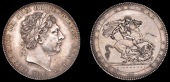 George III (1760-1820), New coinage, Crown, 1818, edge lviii (ESC 2005; S 3787). A few surface marks and hairlines,...