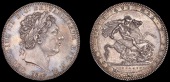 George III (1760-1820), New coinage, Crown, 1819, edge lix, thick garter (Davies 8; cf. ESC 2010; S 3787). Extremely...