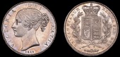 Victoria (1837-1901), Crown, 1845, edge viii, cinquefoil stops (ESC 2564; S 3882). Some surface marks, otherwise...