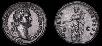 Roman Imperial Coinage, Domitian, As, Rome, 86, laureate bust right, imp caes domit avg germ cos xii cens per p p,...