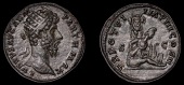 Roman Imperial Coinage, Lucius Verus, Dupondius, Rome, December 165-summer 166, radiate bust right, l vervs avg arm...
