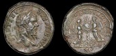 Roman Imperial Coinage, Septimius Severus, Sestertius, Rome, c. 211, laureate bust right, l sept severvs pivs avg,...