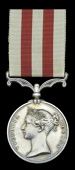 Indian Mutiny 1857-59, no clasp (Lieut. B. Rogers, Kumaon Levy) good very fine  	 £340-380