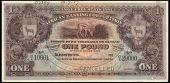 WORLD BANKNOTES, African Banking Corporation Ltd, One Pound, 1918-20, Bloemfontein, archival specimen, O/1 1001-O/1...