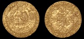 Henry VI (First reign, 1422-1461), BRITISH COINS, Henry VI (First reign, 1422-1461), Rosette-Mascle issue, Noble,...
