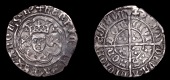 Henry VI (First reign, 1422-1461), BRITISH COINS, Henry VI (First reign, 1422-1461), Leaf-Trefoil issue, Halfgroat,...