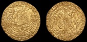 Edward IV (First reign, 1461-1470), BRITISH COINS, Edward IV (First reign, 1461-1470), Light coinage, Ryal, London,...