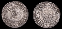 Henry VII (1485-1509), BRITISH COINS, Henry VII (1485-1509), Profile issue, Groat, Tentative type, mm....
