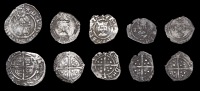 Henry VIII (1509-1547), BRITISH COINS, Henry VIII (1509-1547), Second coinage, Penny, Sovereign type, Durham, Bp...