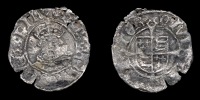 Henry VIII (1509-1547), BRITISH COINS, Henry VIII (1509-1547), Third Coinage, Penny, Canterbury, mm. lis on obv....