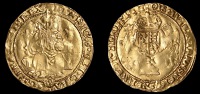 Henry VIII (1509-1547), BRITISH COINS, Henry VIII (1509-1547), Posthumous coinage, Half-Sovereign, Tower II, no mm.,...