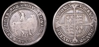 Edward VI (1547-1553), BRITISH COINS, Edward VI (1547-1553), Third period, Fine issue, Halfcrown, 1551, mm. y,...
