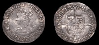 Mary (1553-1554), BRITISH COINS, Mary (1553-1554), Groat, mm. pomegranate, 1.94g/6h (N 1960; S 2492). A few surface...