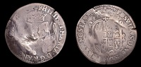 Philip and Mary (1554-1558), BRITISH COINS, Philip and Mary (1554-1558), Shilling, undated, full titles, mark of...