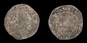 Philip and Mary (1554-1558), BRITISH COINS, Philip and Mary (1554-1558), Base Penny, mm. halved rose and castle on...