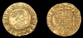 James I (1603-1625), BRITISH COINS, James I (1603-1625), Second coinage, gold Halfcrown, mm. lis, first bust,...