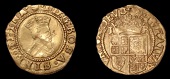 James I (1603-1625), BRITISH COINS, James I (1603-1625), Second coinage, gold Halfcrown, mm. rose, first bust,...