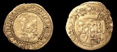James I (1603-1625), BRITISH COINS, James I (1603-1625), Second coinage, gold Halfcrown, mm. cinquefoil, fifth bust,...