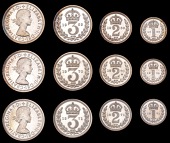 Elizabeth II (1952-    ), BRITISH COINS, Elizabeth II (1952-    ), 1969, 1970, 1971 (ESC 4579-81; S 4131) [12]....