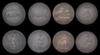 World Coins, WORLD COINS, World Coins, USA, North American Token, 1781 (Whitman 13980); together with Lutwyche’s...