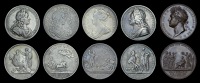 British Medals, WORLD COINS, British Medals, William and Mary, Coronation, 1689, a silver medal, unsigned [by J....
