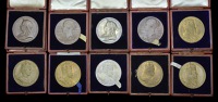 British Medals, WORLD COINS, British Medals, Victoria, Diamond Jubilee, 1897, medals by G.W. de Saulles (4), in...