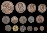 Irish Medals, WORLD COINS, Irish Medals, Earl of Mulgrave, 1837, a copper medal by G. Brown [after B. Mulrenin],...
