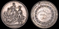 Irish Medals, WORLD COINS, Irish Medals, Royal Agricultural Improvement Society of Ireland (Inst. 1841), a silver...