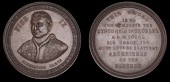 Irish Medals, WORLD COINS, Irish Medals, The Synod of Thurles, 1850, a copper medal, unsigned, bust of Pius IX...