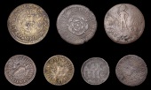 BRITISH TOKENS, Star Corner, Tho. Powell, Farthing, 0.59g/6h (E 932; N 5096b, this piece; BW. 407), Richard Towers,...
