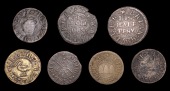 BRITISH TOKENS, Tooley Street, I.E.B. at the wind mill, Farthing, 0.97g/6h (E 944; N 5140a, this piece; BW. 419);...